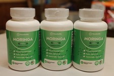 Lot of 3 Rosabella 100 Pure Moringa Energy Sleep Support 60 Caps 1/27 NEW B 