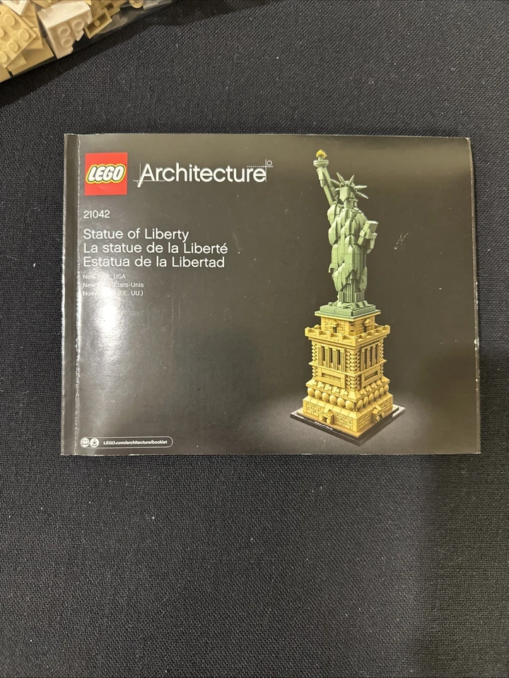 LEGO Architecture Statue of Liberty 21042 Model Building Set Complete NY - Image 4 of 4