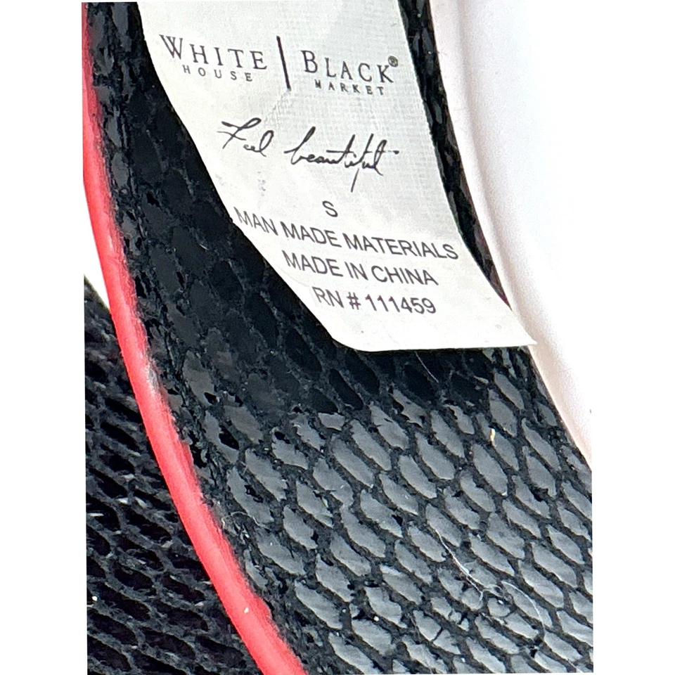 Cinturón Mujer WHITEHOUSE BLACKMARKET Rojo Pequeño Foto 2 de 2