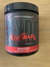 HYDE® Nightmare Intense Energy Pre-Workout Blood Berry 14.35 oz (406.8 g) NEW