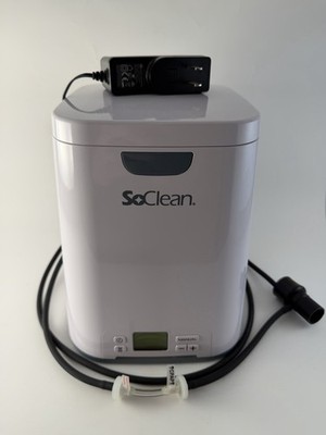 SoClean 2 SC1200 CPAP Cleaner Sanitizing Machine & Power Cord - Works -NO FILTER