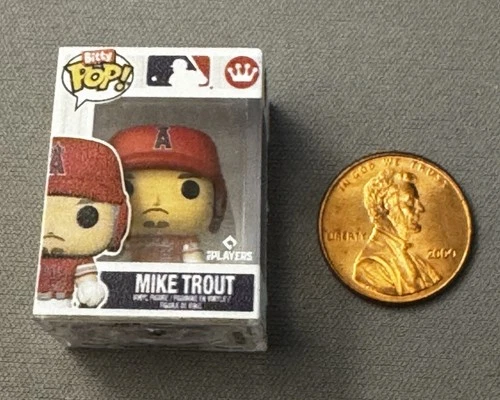 2026 Topps Baseball Series 1 Super Box Funko Bitty Pop Mike Trout Angels
