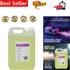 Fog Juice 5 Litre | Smoke Machine Liquid for Fogger, Haze FX & DJ Lighting | ...