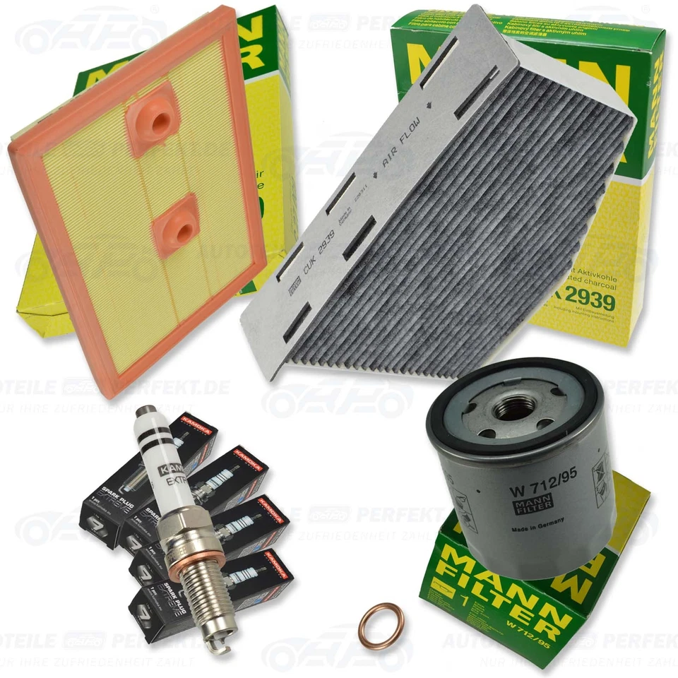 MANN  Inspektionskit Filter Satz M (AK) AUDI SEAT SKODA VW 1,2 1,4TFSi ab2015