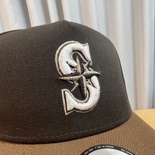 New Era 9FORTY A-Frame Iced Latte MLB Seattle Mariners Japan Limited 14699725 - Picture 8 of 16