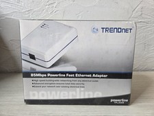 SEALED Trendnet Powerline TPL-202E 85MBPS