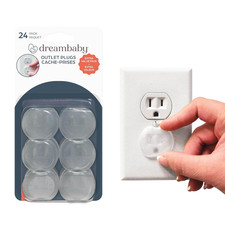Plastic Baby Safety Outlet Plug Covers - 24 Pack - Outlet Covers Baby Proofing