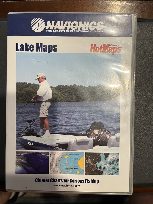 Navionics HotMaps Platinum Lake Charts  SD/ HMPT 09 HUMMINBIRD Lowrance MO KS LA