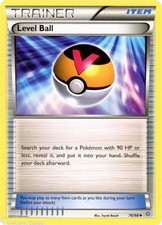 Level Ball 76/98 : Uncommon Mint/Near Mint Pokemon Card : XY07: Ancient Origins