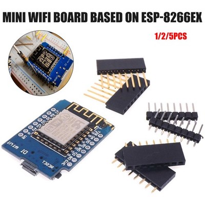 1-5PCS ESP8266 ESP12 D1 Mini NodeMcu Lua WeMos WiFi Modul Board für Arduino Neu