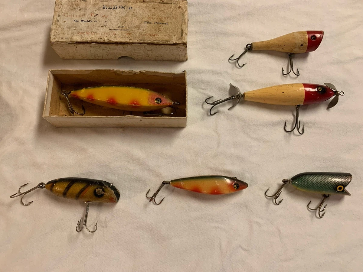 ANCIEN DEVON BRETON Boite leurre cuiller 4 grammes spinner Lure vintage