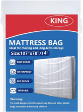 Plastic Mattress Bag for Moving Storage, Mattress Protector Cover ,Mattress Bag