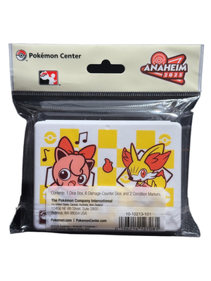 Damage Counter Dice and Dice Box Pokemon Worlds Anaheim 2025 US