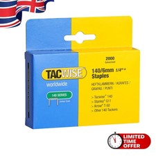 2000 Count Galvanised 6mm Staples - Perfect for Upholstery and Crafts 0.0040 per staple