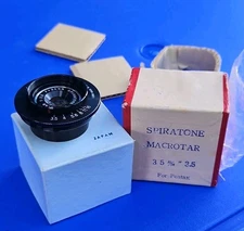 Spiratone Macrotar 35mm F3.5 For Pentax, Mint In Original Box!