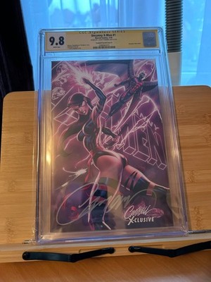 Uncanny X-Men 1 CGC 9.8 - signed J Scott Campbell Edition D - Jean Grey