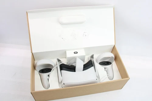 Meta Quest 2 VR Standalone Headset 64GB No Usb c Charger - Boxed Good Condition