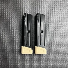 SIG Sauer P320 Base Plate Extension 2-Pack +0 Legion AXG Specter Comp Desert Tan