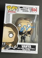 *RARE* Elliot Ellen Page Signed Auto The Umbrella Academy Funko Pop Vanya JSA