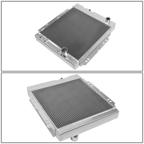 3-Row Full Aluminum Racing Radiator for 64-66 Ford Mustang Manual Transmission - Picture 5 of 6