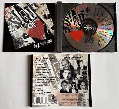 Paul Field Band State Of Heart Xian Pop Rock mit Henk Pool,Frieder Jost