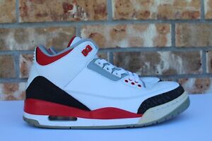 Nike Air Jordan 3 III Retro Fire Red 