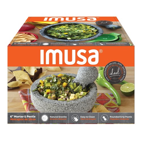 IMUSA 6in Granite Molcajete - Picture 2 of 8