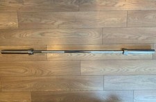 7FT CHROME PLATED OLYMPIC BARBELL - WEIGHT LIFTING BAR - 20KG - 320KG MAX LOAD