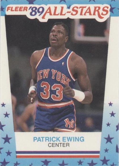1989-90 Fleer - Patrick Ewing #7
