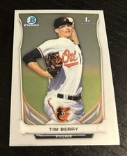 2014 Bowman Draft Tim Berry 1st Bowman Chrome 