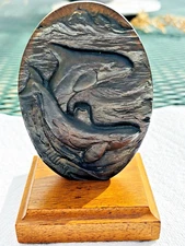 Kent Ullberg Bronze Whale Sculpture Rotary International