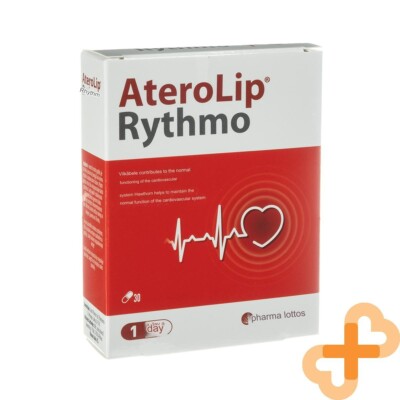 ATEROLIP RYTHMO 30 Capsules Heart Healt Support Supplement ...