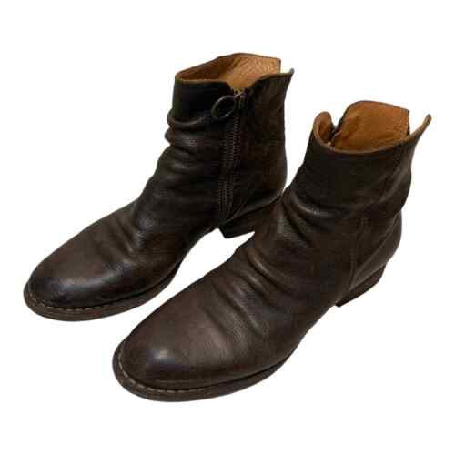 Botas de cuero marrón Fiorentini + panadero - Imagen 2 de 11