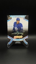 2021-22 Upper Deck MVP Hockey Auston Matthews Super Script 9/25 #215 Maple Leafs