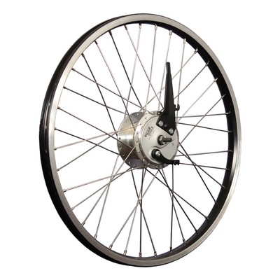 Laufrad 24 Zoll Vorderrad Lasten- Hohlkammer Sturmey Archer Trommelbremse Dynamo