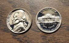 1970-S JEFFERSON NICKEL GEM PROOF  CAMEO