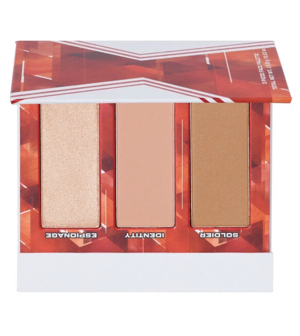 Ulta Beauty X Marvel Black Widow Face Trio Palette Blush Highlighter & Bronzer  - Image 2 of 4
