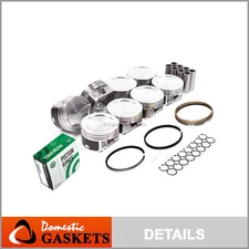 Pistons and Rings Non Power-Impoved fit 99-08 Ford 5.4L SOHC 16V