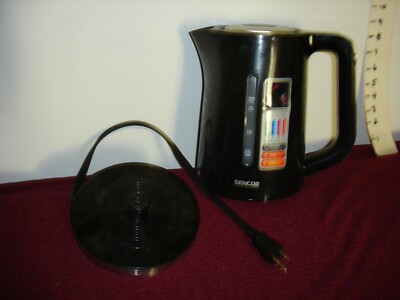 Sencor Stainless Steel Electric Kettle . With Black charging base Brand new.