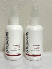 2 x  Roo Roosters Men's Eau de Cologne 4oz Spray Salon Professional by Regis