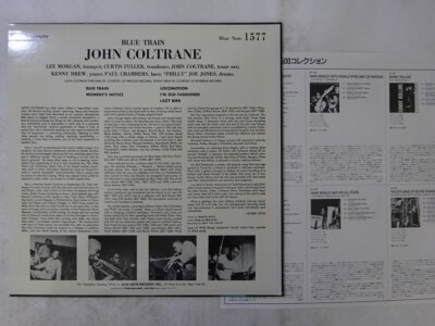 John Coltrane Blue Train Blue Note BLP 1577 Japan VINYL LP | eBay