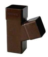 BRAGA QUADRI 80x80  PER PLUVIALI COLORE MARRONE - GRIGIO