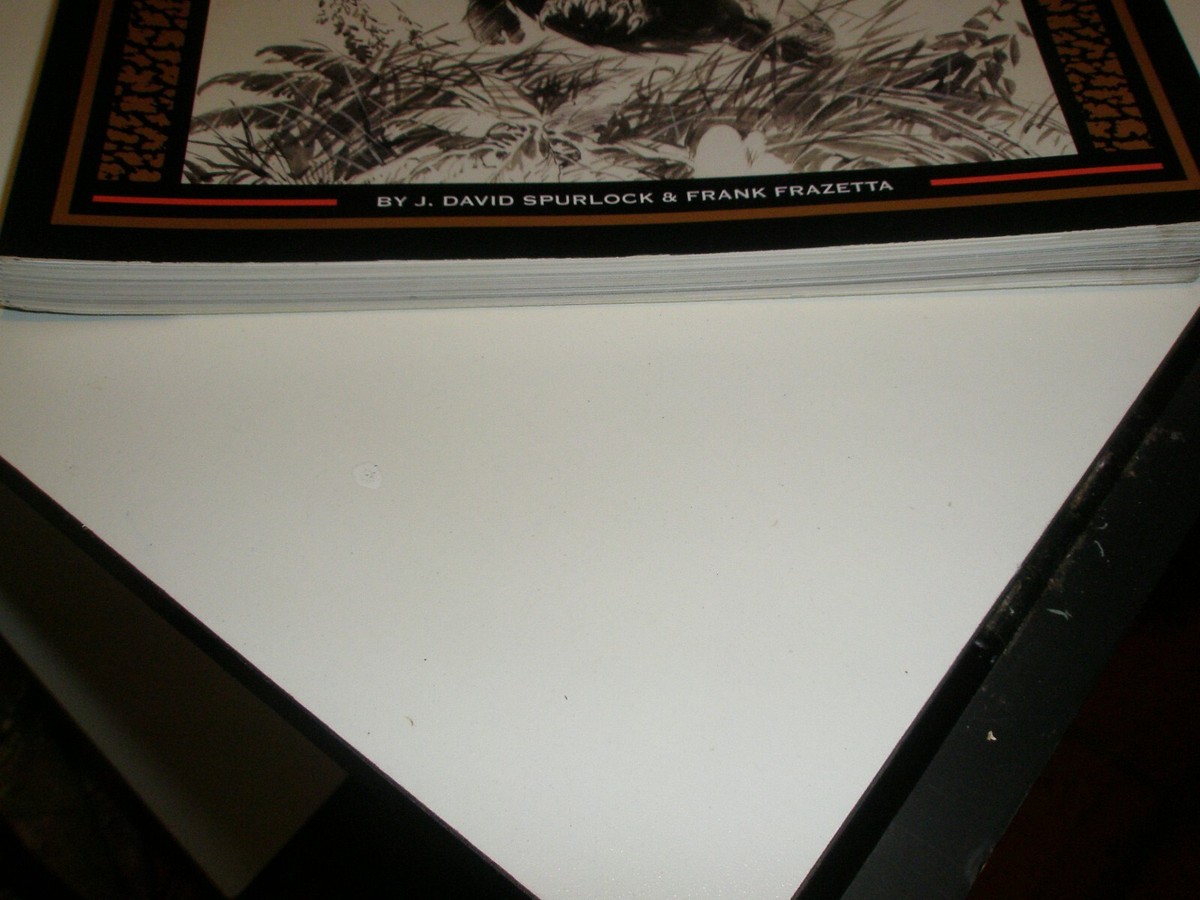 FRAZETTA SKETCHBOOK VOL. 1 J. DAVID SPURLOCK FLEXIBOUND, 2013 VG