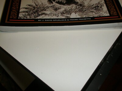 FRAZETTA SKETCHBOOK VOL. 1 J. DAVID SPURLOCK FLEXIBOUND, 2013 VG