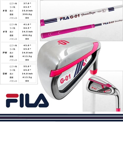 FILA GOLF Ladies Golf Club Set Right-Handed 14-pcs(Club11-pcs) from Japan - Picture 11 of 18