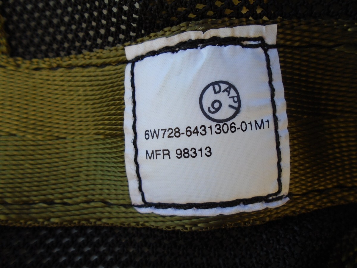 US Military Surplus Webbing Strap Gunners Sling Seat For HMMWV 
