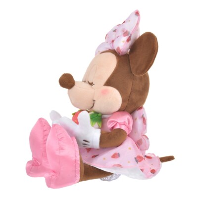 2024 Disney Store Japan Minnie Mouse Plush - Strawberry Collection