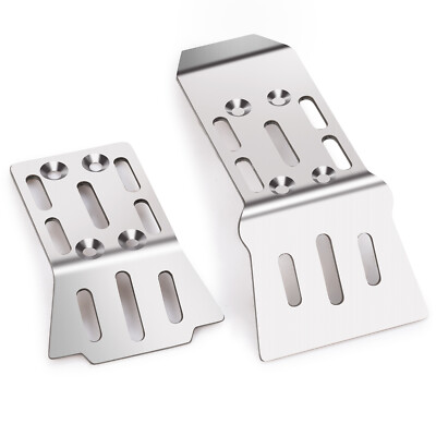 AXSPEED Stahl Chassis Panzerschutzplatte Skid Plate für Arrma 1/18 Granite Grom