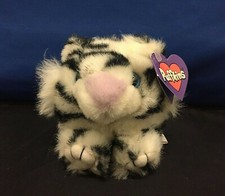 SNOWBALL THE WHITE TIGER PLUSH PUFFKINS WITH PROTECTIVE CASE