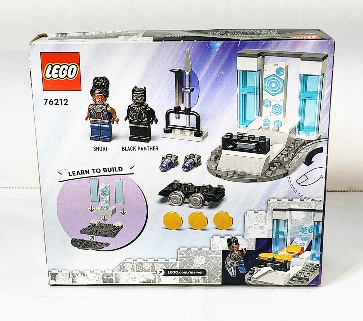 LEGO Marvel 76212 Black Panther Wakanda Forever Shuri's Lab